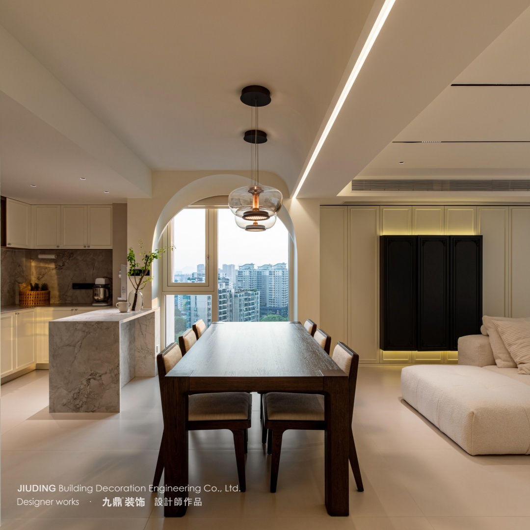 杭州六合天寓160㎡现代中法混搭装修案例 杭州六合天寓160㎡现代中法混搭装修案例